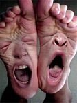 pic for funny feet face